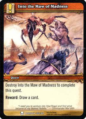 AZEROTH 353 / 361 Into the Maw of Madness comune -NEAR MINT-