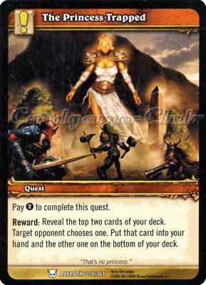 AZEROTH 357 / 361 The Princess Trapped comune -NEAR MINT-