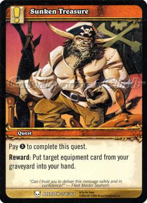 AZEROTH 358 / 361 Sunken Treasure comune -NEAR MINT-