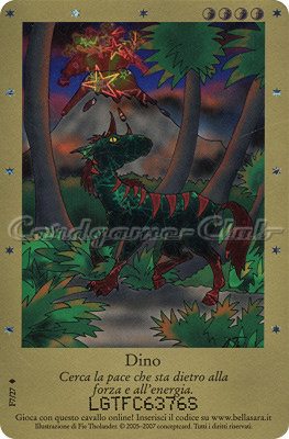 Serie 1 F07/27 Dino extra rara foil -NEAR MINT-