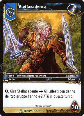 BETRAYER 002 / 264 Stellacadente non comune -NEAR MINT-