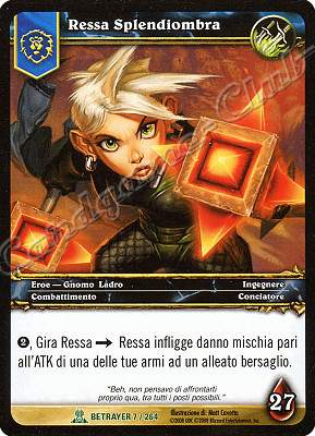 BETRAYER 007 / 264 Ressa Splendiombra non comune -NEAR MINT-