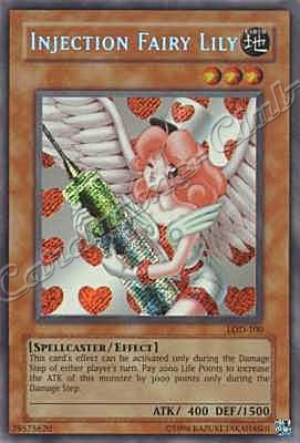 LOD-100 Injection Fairy Lily rara segreta Unlimited -NEAR MINT-