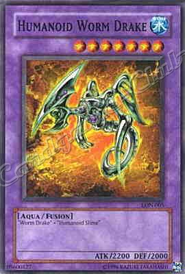 LON-005 Humanoid Worm Drake comune Unlimited -NEAR MINT-