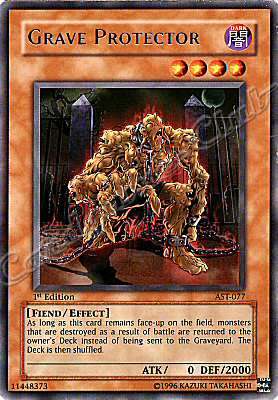 AST-077 Grave Protector rara 1st Edition -NEAR MINT-