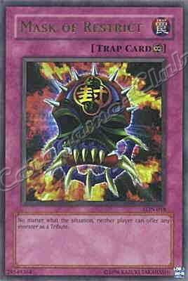 LON-018 Mask of Restrict ultra rara Unlimited -NEAR MINT-