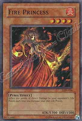 LON-034 Fire Princess super rara Unlimited -NEAR MINT-