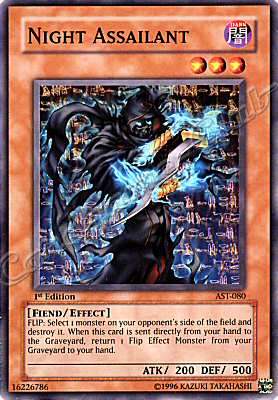 AST-080 Night Assailant comune 1st Edition -NEAR MINT-