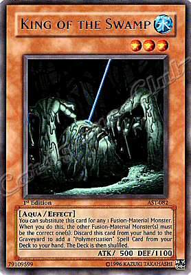 AST-082 King of The Swamp rara 1st Edition -NEAR MINT-