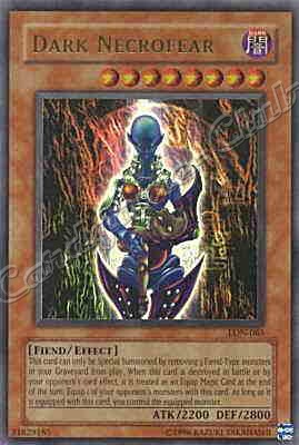 LON-065 Dark Necrofear ultra rara Unlimited  -GOOD-