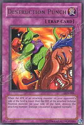 LON-085 Destruction Punch rara Unlimited -NEAR MINT-
