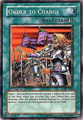 AST-085 Order to Charge comune 1st Edition -NEAR MINT-