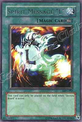 LON-092 Spirit Message \"L\" rara Unlimited -NEAR MINT-