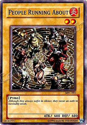 MFC-001 People Running About comune Unlimited -NEAR MINT-