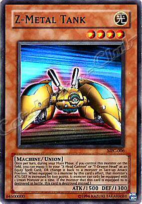 MFC-006 Z-Metal Tank super rara Unlimited -NEAR MINT-