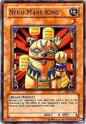 MFC-021 Neko Mane King comune Unlimited -NEAR MINT-