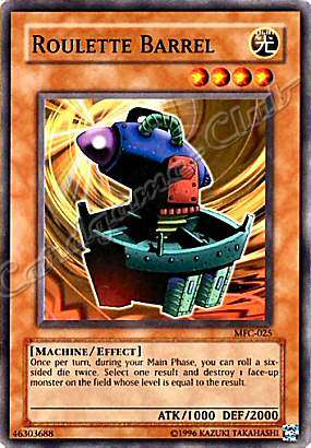 MFC-025 Roulette Barrel comune Unlimited -NEAR MINT-