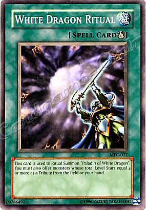 MFC-027 White Dragon Ritual comune Unlimited -NEAR MINT-