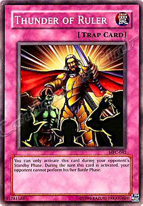 MFC-042 Thunder of Ruler comune Unlimited -NEAR MINT-