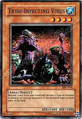 MFC-076 Tribe-Infecting Virus super rara Unlimited -NEAR MINT-