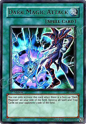 AST-095 Dark Magic Attack ultra rara 1st Edition -NEAR MINT-