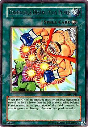 MFC-085 Continuous Destruction Punch rara Unlimited -NEAR MINT-