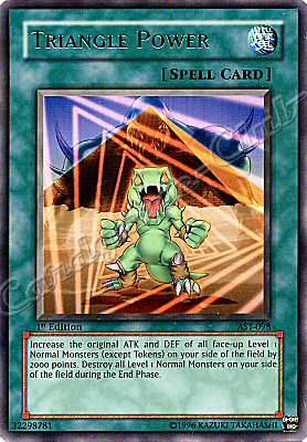 AST-098 Triangle Power rara 1st Edition -NEAR MINT-