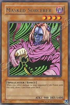 MRD-019 Masked Sorcerer rara Unlimited -NEAR MINT-