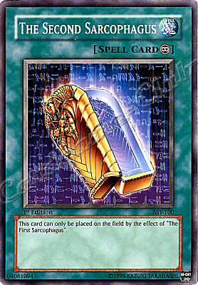AST-100 The Second Sarcophagus comune 1st Edition -NEAR MINT-