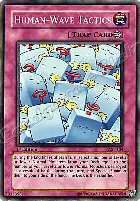 AST-104 Human-Wawe Tactics comune 1st Edition -NEAR MINT-