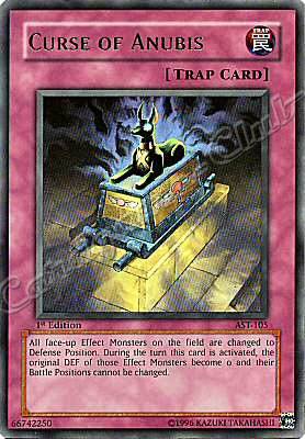 AST-105 Curse of Anubis ultra rara 1st Edition -NEAR MINT-