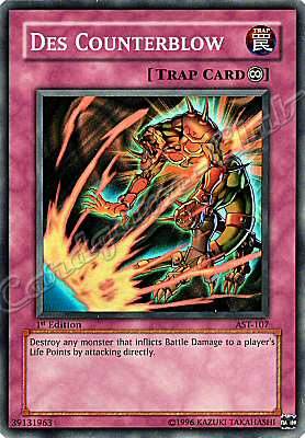 AST-107 Des Counterblow super rara 1st Edition -NEAR MINT-