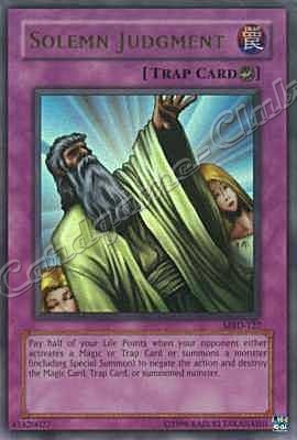 MRD-127 Solemn Judgment ultra rara Unlimited -NEAR MINT-