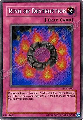 PGD-000 Ring of Destruction rara segreta Unlimited -NEAR MINT-
