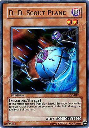 IOC-012 D.D. Scout Plane super rara 1st Edition -PLAYED-