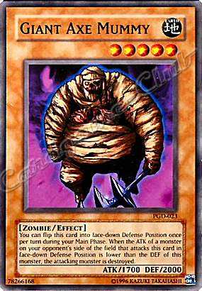 PGD-023 Giant Axe Mummy comune Unlimited -NEAR MINT-