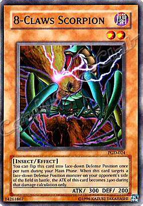 PGD-024 8-Claws Scorpion comune Unlimited -NEAR MINT-