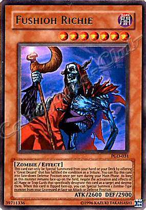 PGD-031 Fushioh Richie ultra rara Unlimited -NEAR MINT-