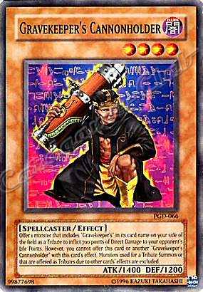 PGD-066 Gravekeeper's Cannonholder comune Unlimited -NEAR MINT-