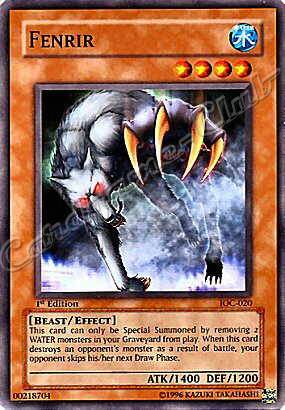 IOC-020 Fenrir comune 1st Edition -NEAR MINT-