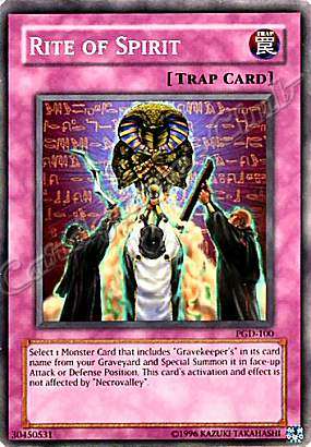 PGD-100 Rite of Spirit comune Unlimited -NEAR MINT-