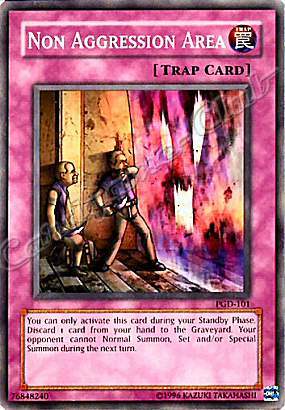 PGD-101 Non Aggression Area comune Unlimited -NEAR MINT-