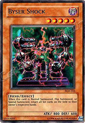 PGD-103 Byser Shock ultra rara Unlimited -NEAR MINT-