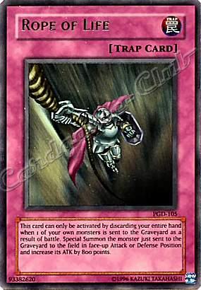 PGD-105 Rope of Life ultra rara Unlimited -NEAR MINT-