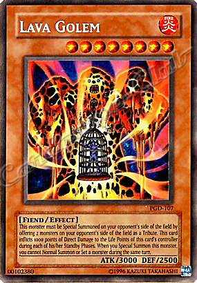 PGD-107 Lava Golem rara segreta Unlimited -NEAR MINT-