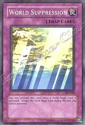 PSV-020 World Suppression comune Unlimited -NEAR MINT-