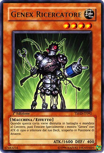 TSHD-IT092 Genex Ricercatore rara 1a Edizione (IT) -NEAR MINT-