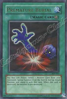 PSV-037 Premature Burial ultra rara Unlimited -NEAR MINT-