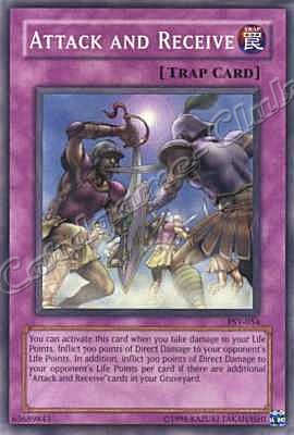 PSV-054 Attack and Receive comune Unlimited -NEAR MINT-