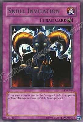 PSV-056 Skull Invitation rara Unlimited -NEAR MINT-